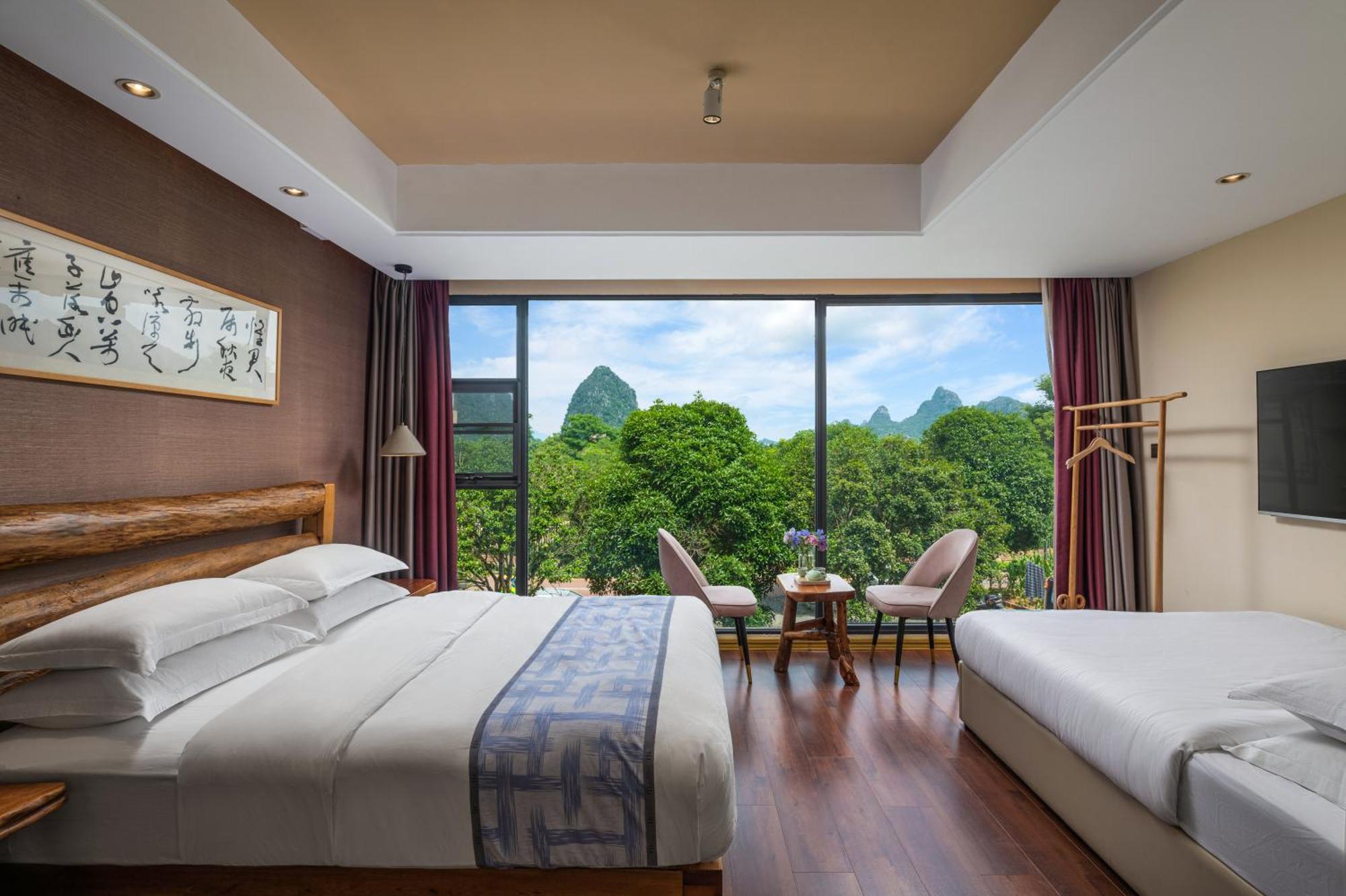 Guilin Village Creek Inn-Free Private Car Pick Up Station Stay 3 Nights Exterior foto